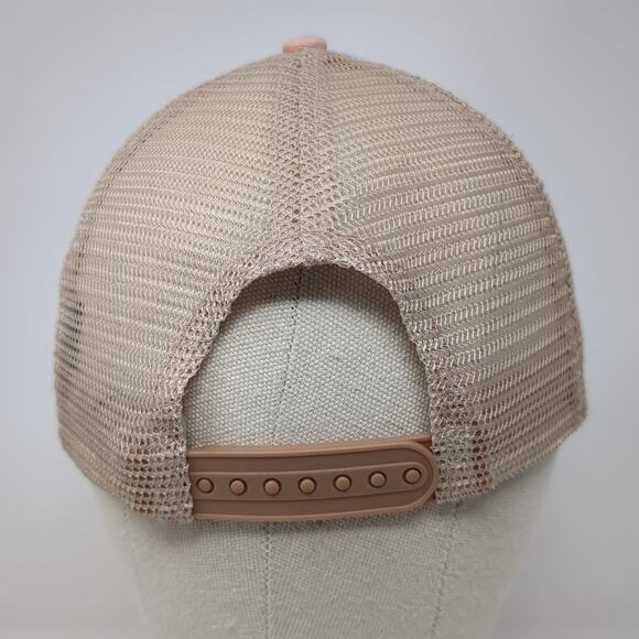 Not All Heroes Wear Capes Snapback Trucker Hat Pink One Size David And Young - Picture 6 of 9